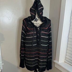 Torrid Stripes Textured Knit Sweater